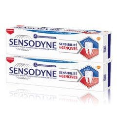 Dentifrice Gencives Et Sensibilites A La Menthe 2x75ml Sensodyne