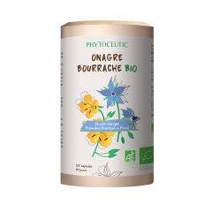 Huile Duo Onagre/bourrache Bio/ab 120 Capsules Phytoceutic