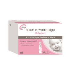 Sérum Physiologique 30x5ml Babysoin Solution nasale et ophtalmique Babysoin