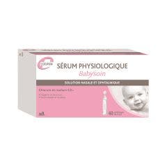 Sérum physiologique 40x5ml Babysoin Solution nasale et ophtalmique Babysoin