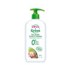 Gel Lavant 500ml Corps et cheveux Love&Green