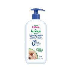 Crème hydratante 500ml Visage et corps Love&Green