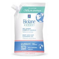 Eco Recharge Gel Lavant Bebe 500ml Corps et cheveux Biolane