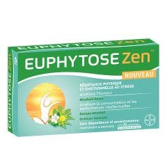 Zen 30 comprimés Euphytose Résistance physique et émotionnelle au stress Bayer