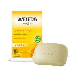 Savon Vegetal 100g Calendula Peaux Sensibles Weleda