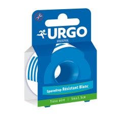 Syval Rouleau Sparadrap Resistant 5m X 2.5cm Blanc Tissu Aere Urgo