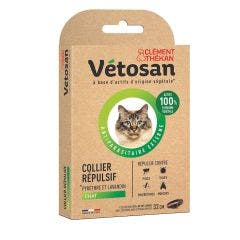 Collier Antiparasitaire Pour Chat X 1 Unite 1 unidad Vétosan Clement-Thekan