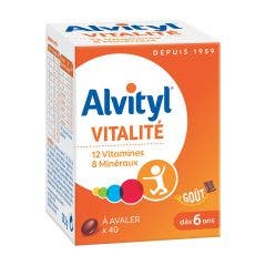 Vitamines 40 comprimés Minéraux Alvityl