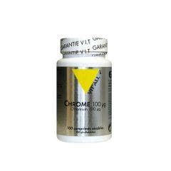 Chrome 100µg 100 Comprimés Vit'All+