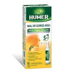 Spray Mal De Gorge Aigu Sans Sucre 30ml Humer