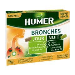 Bronches Jour Nuit 15 Comprimes Humer