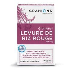Levure De Riz Rouge 150mg 30 Gelules Granions