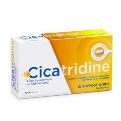 Suppositoires Cicatrisants x10 A l'Acide Hyaluronique Cicatridine
