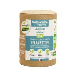 Relaxation - Aubepine/Melisse Bio végétales ECO 120 gélules végétales Nat&Form