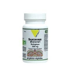 Shatavari Biologique 300mg Extrait Standardise 60 Gélules Vit'All+