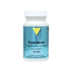 Flor'Immu Complexe Microbiotique pour toute la famille 60 gélules Vit'All+