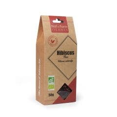 Tisane Hisbiscus Fleur Bio 50g Nat&Form