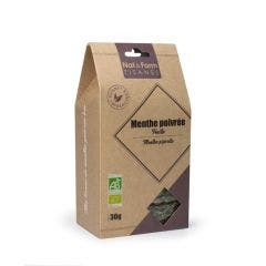 Tisane Menthe Poivrée Feuille Bio 30g Nat&Form