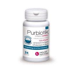 Purbiotik Express 24 Gelules Natural Nutrition
