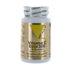 Vitamine C Ester 500 50 Comprimés Vit'All+