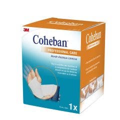 Bande élastique cohésive 7cmx3m Coheban Blanche 3M