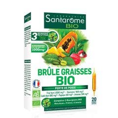 Brûle Graisses Bio 20 Ampoules Santarome