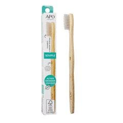 Brosse a dent bambou souple Adultes APO France