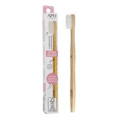 Brosse a dent bambou extra souple Adultes APO France