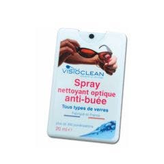 Spray nettoyant optique anti-buée 20ml Tous types de verres Visioclean
