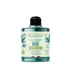 Eau micellaire a l'huile de chanvre et aloe vera bio 500ml Beauterra