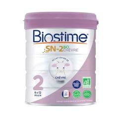 Lait Infantile SN-2 Chèvre 2ème âge Bio 800g 6 à 12 mois Biostime