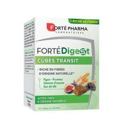 Cubes Transit 12 cubes à mâcher Forté Digest Riche en Fibres Forté Pharma