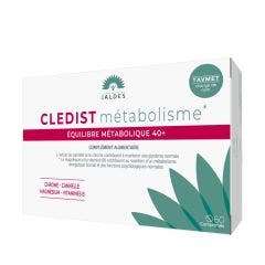 Métabolisme 60 Comprimes Cledist Equilibre Metabolique 40+ Jaldes