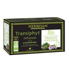 Transiphyt Infusion à base de 6 Plantes Bio x20 sachets Herbesan