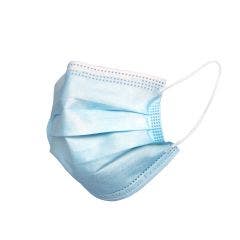 Masques chirurgicaux Bleus 3 plis pour enfants x50 Marquage CE - Norme EN14683-2019 TYPE II Auriol