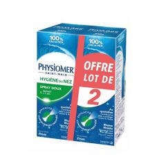Hygiène Du Nez Spray Doux 2x135ml Physiomer