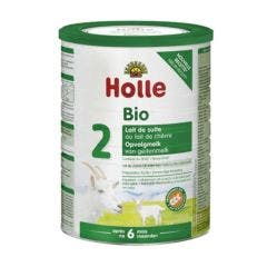 Lait de suite au lait de chèvre bio 800g Des 6 mois Holle Pural