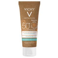 Lait solaire éco-conçu voyage SPF50+ 75ml Capital Soleil Vichy