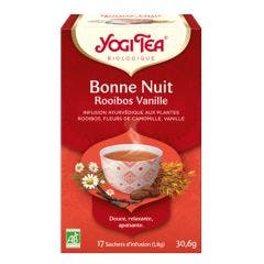 Bonne Nuit Rooibos Vanille 17 Sachets Yogi Tea