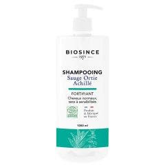 Shampooing Sauge Ortie Achillée Fortifiant 1 litre Bio Since 1975