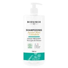 Shampooing Miel, Avoine, Calendula Usage Fréquent 1 litre Bio Since 1975