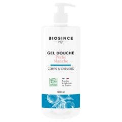 Gel Douche Peche Blanche Corps Et Cheveux 1 litre Bio Since 1975