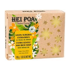 Savon surgras a l'extrait d'huile de monoi 100g Corps Hei Poa