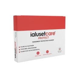 Pansement Protecteur Adhesif 4x4cm x5 IalusetCare Protect Genevrier