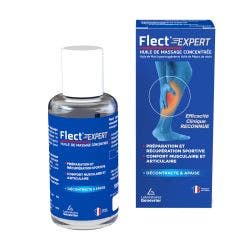Huile de massage concentrée 50ml Flect'Expert Décontracte et apaise Genevrier