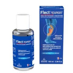 Huile de massage concentrée 100ml Flect'Expert Décontracte et apaise Genevrier