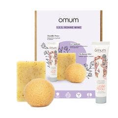 Coffret 1 2 3 Bonne Mine Rituel Beaute Pour Visage Omum