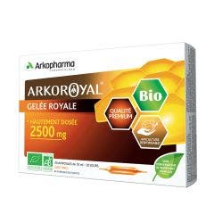 Gelée royale 2500mg 20 ampoules Arkoroyal Arkopharma
