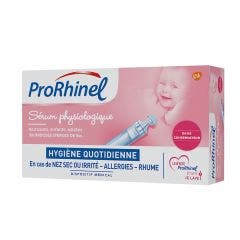 Serum physiologique 30 unidoses de 5ml Nourrissons, enfants et adultes Prorhinel