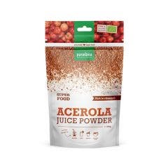 Poudre d'Acérola Bio 100g Super Food Purasana